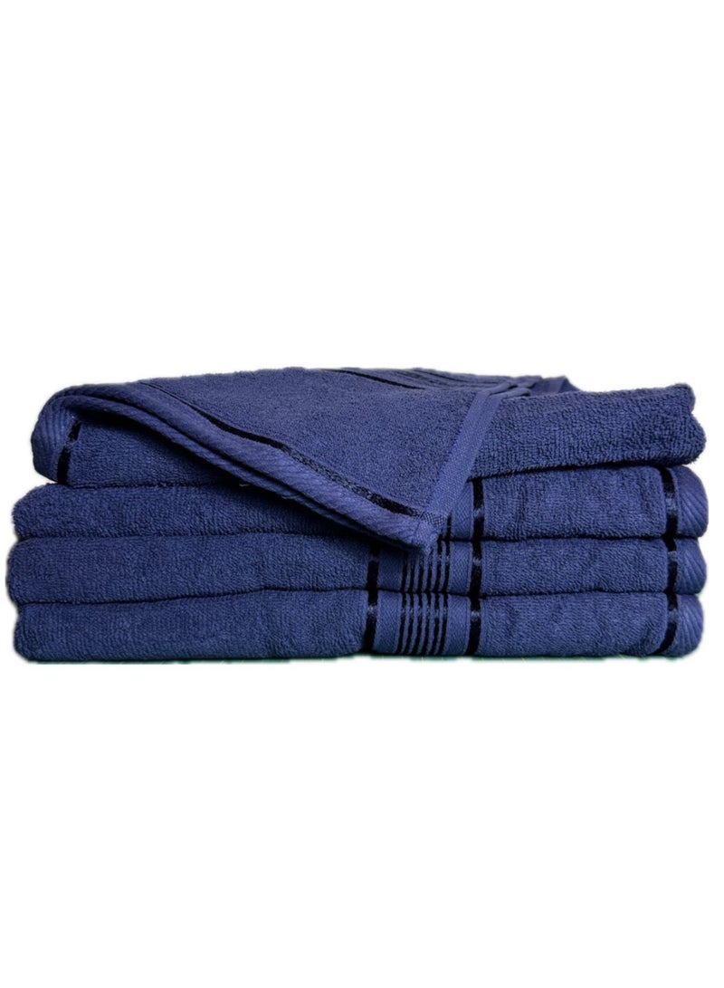 Baltic Linen مجموعة مناشف حمام فائقة النعومة من القطن بنسبة 100% - فائقة الامتصاص، معالجة مضادة للبكتيريا، 430 جرام لكل متر مربع، كبيرة 70×140 سم - Image 4