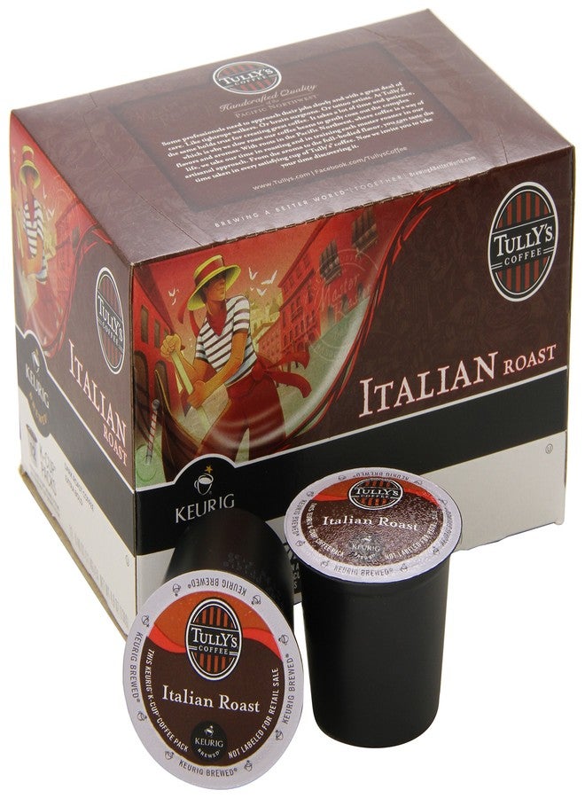 Green Mountain Coffee Roasters كبسولات قهوة تولي الإيطالية المحمصة من نوع K لماكينات كيوريج - 12 كبسولة - Image 2