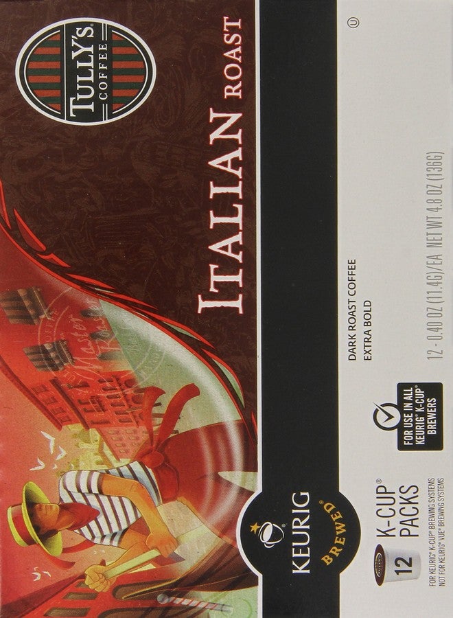 Green Mountain Coffee Roasters كبسولات قهوة تولي الإيطالية المحمصة من نوع K لماكينات كيوريج - 12 كبسولة - Image 3