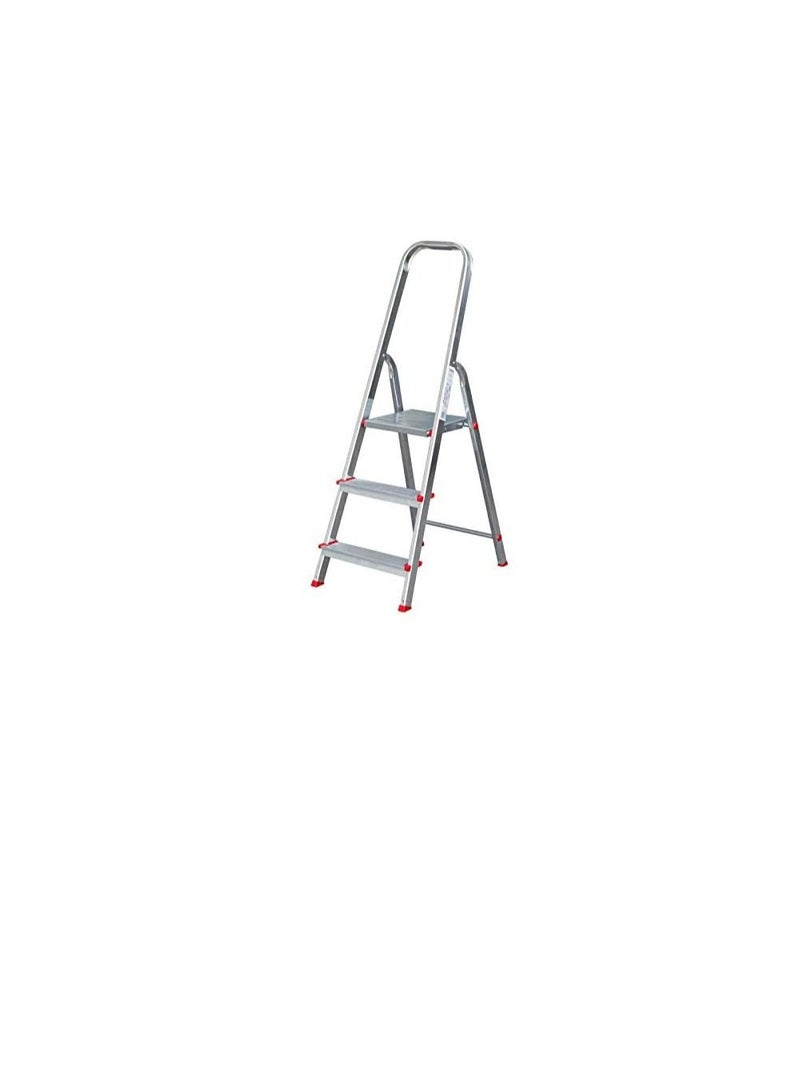Beorol 2 Step Aluminium Folding Ladder 150 Kg Capacity, EN131-2/2017 Lightweight Multi-Purpose Portable Step Stool for Home, Kitchen & Office  - Image 2