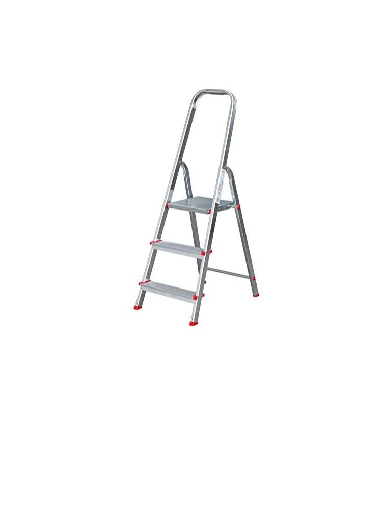 Beorol 2 Step Aluminium Folding Ladder 150 Kg Capacity, EN131-2/2017 Lightweight Multi-Purpose Portable Step Stool for Home, Kitchen & Office  - Image 3