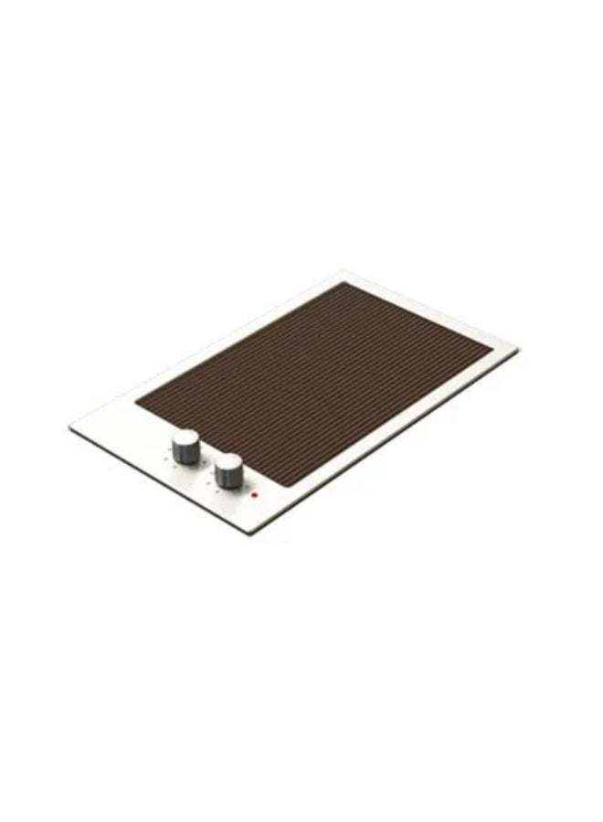 Kitchen Line Electric Grill, 30 cm, Ceramic, ZP.JGNW001 - Silver