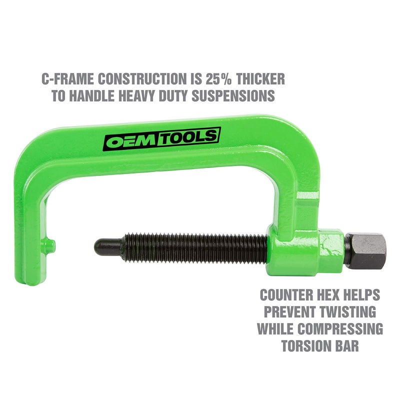 OEMTOOLS 37278 Torsion Bar Tool, Torsion Key Removal and Installation, Fits Heavy Duty Suspensions, E-Coated for Durability - Image 5