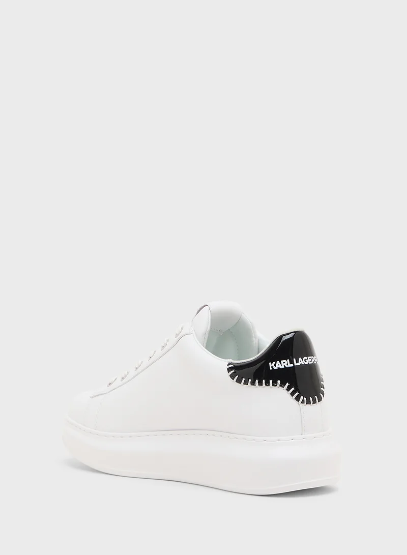 كارل لاغرفيلد Kapri Low Top Lace Up Sneakers