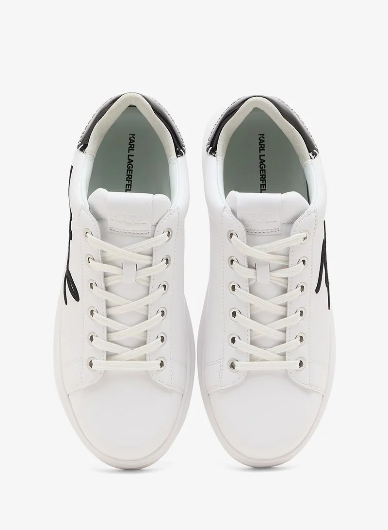 Karl Lagerfeld Kapri Low Top Lace Up Sneakers