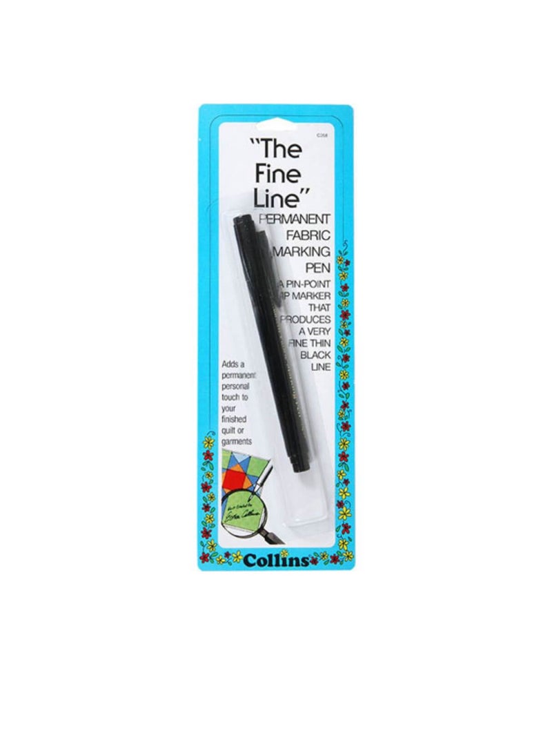 Fabric Pen Black Permanent - Image 1