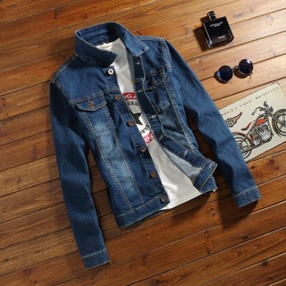 Mens Fleece-Lined Denim Jacket Thick Casual Winter Coat Double pocket small - pzsku/Z7968F9F0E3B343F9BCD8Z/45/1746202558/15769009-9e46-452d-b840-a7215dc4d4ca