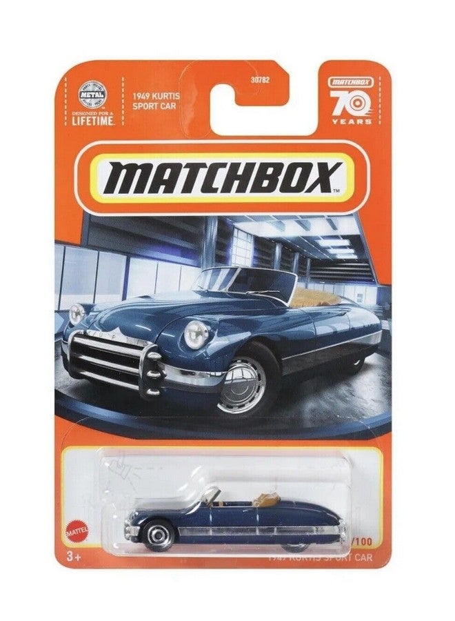 Matchbox 1949 Kurtis Sport Car (Navy Blue) 46/100