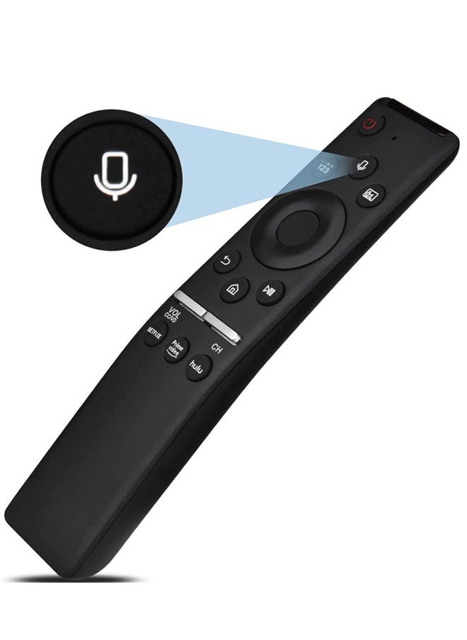 HuHa - Voice Remote Control for Samsung Smart TV,KOOMOER Low Power Tech Remote,Compatible for BN59-01312A,All Samsung with Voice Function Smart Curved Frame QLED LED LCD 8K 4K TVs - Image 1