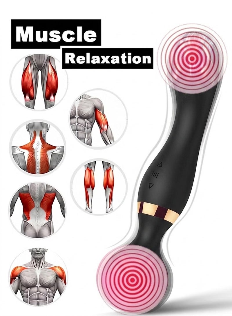 Handheld Wireless Massager Muscle Relaxation, Portable Electric Massager