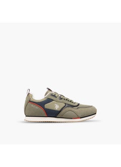 U.S. Polo Assn. Men's Logo Detail Sneakers with Lace-Up Closure  - Image 3