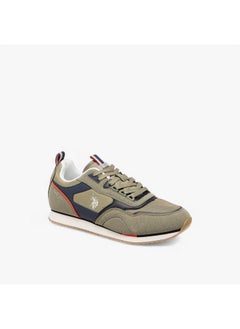 U.S. Polo Assn. Men's Logo Detail Sneakers with Lace-Up Closure  - Image 2