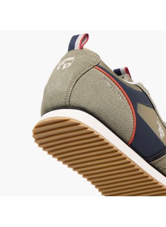 U.S. Polo Assn. Men's Logo Detail Sneakers with Lace-Up Closure  - Image 5