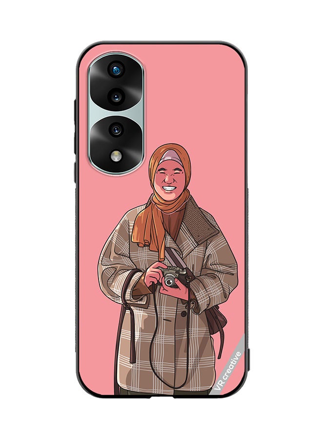 VR CREATIVE Protective Case Cover For Honor 70 Pro plus Happy Photographer Design Multicolour - Image 1