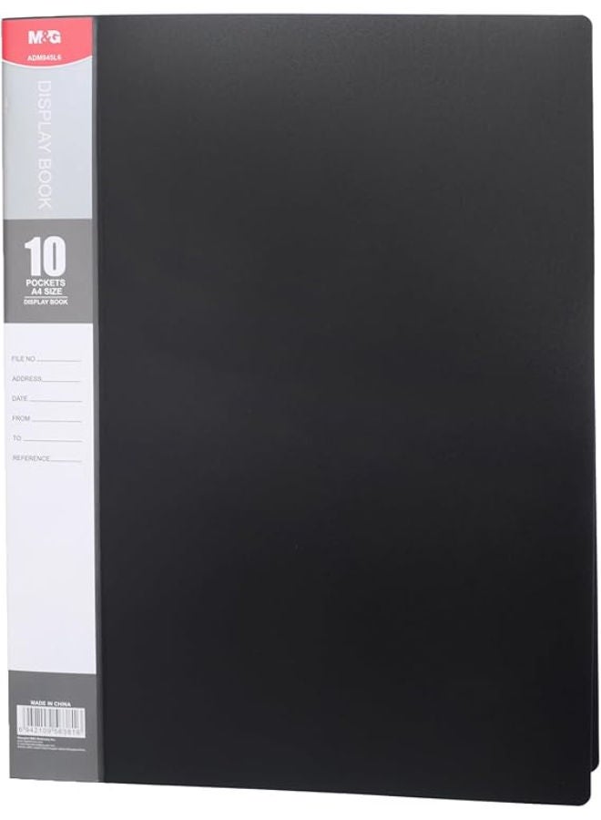 M&G U-Shape Holder, 10-Pocket A4 Document Organizer for Files, Reports, and Contracts - Image 1