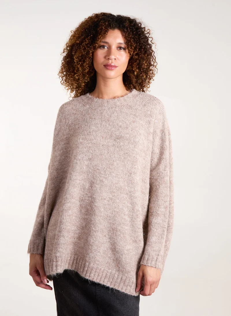 Blue Vanilla Round Neck Jumper