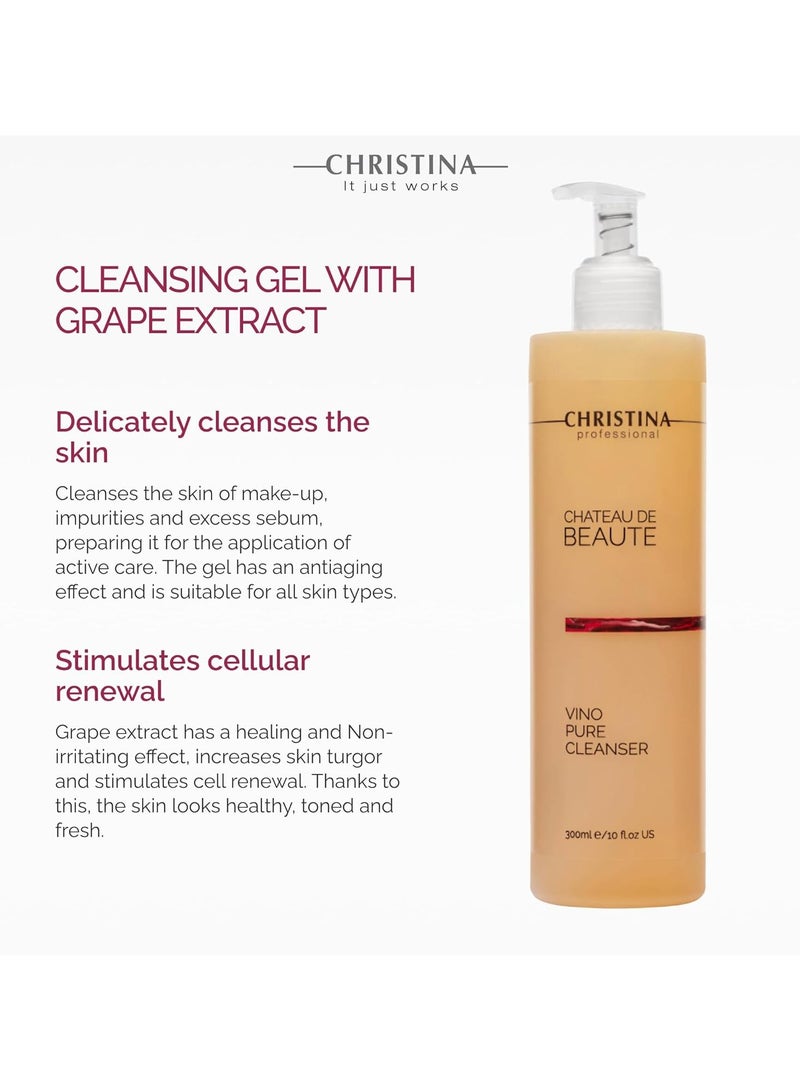 Christina CHATEAU DE BEAUTE | VINO PURE CLEANSER 300 ML  - Image 3