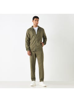 Kappa Kappa Logo Embroidered Zip Through Hoodie with Pockets  - Image 4
