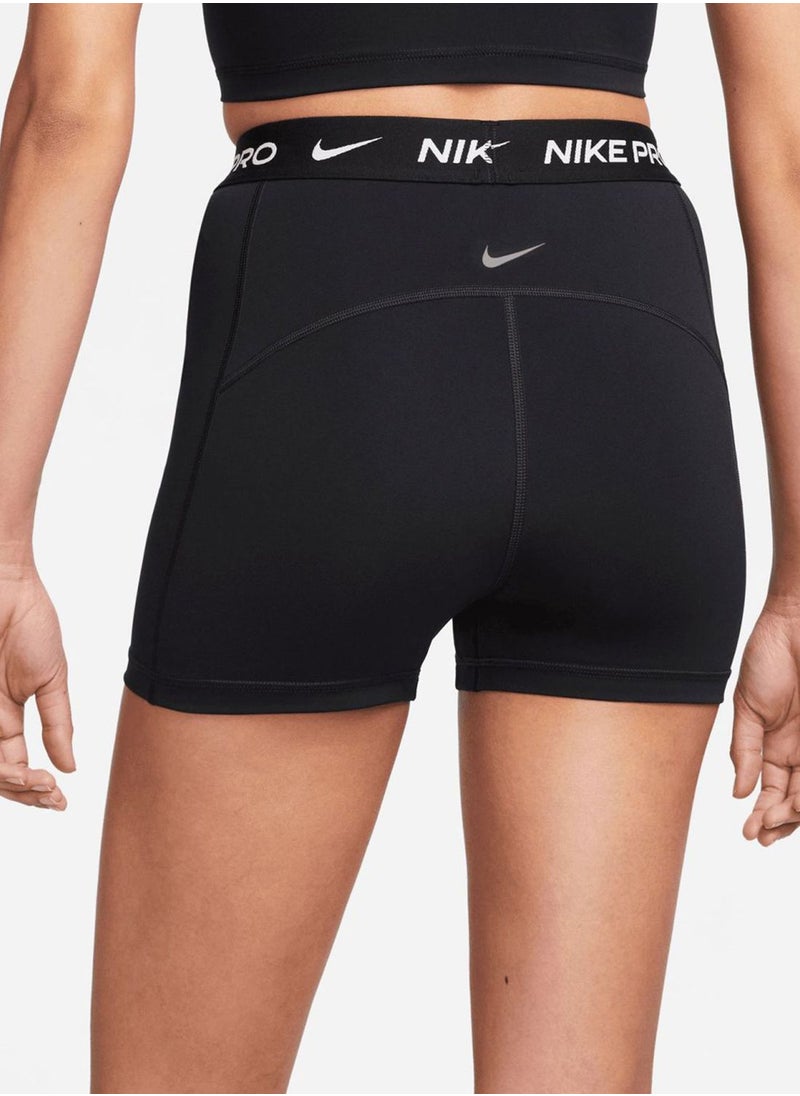 Nike - Dri-Fit High-Rise 3' Shorts - Image 1