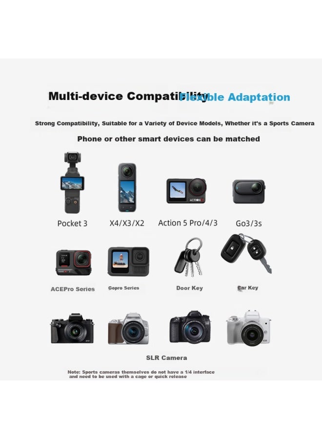 Youfes Suitable For Dji Action 6/5pro/4/3 Lanyard Wrist Strap Anti-drop Safety Cord Dji Action Camera Accessory - Image 5