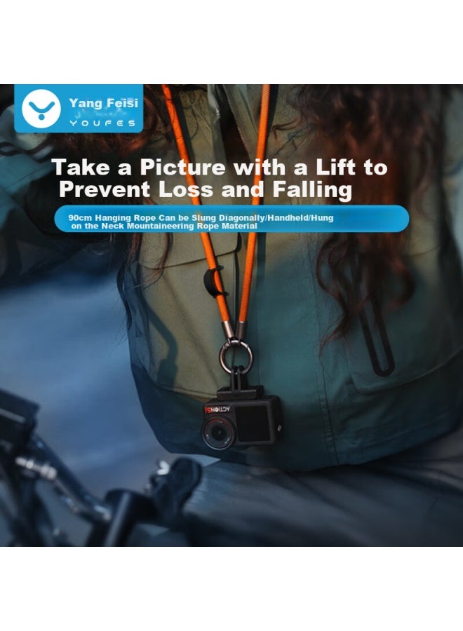 Youfes Suitable For Dji Action 6/5pro/4/3 Lanyard Wrist Strap Anti-drop Safety Cord Dji Action Camera Accessory - Image 1