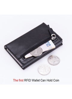 NIBEMINENT Anti RFID Card Holder Case Black  - Image 4
