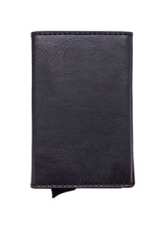 NIBEMINENT Anti RFID Card Holder Case Black  - Image 1