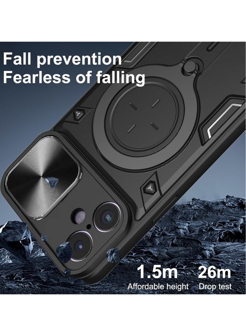 Magnetic case for iPhone 16 with sliding camera. Armored shockproof cover - Image 3