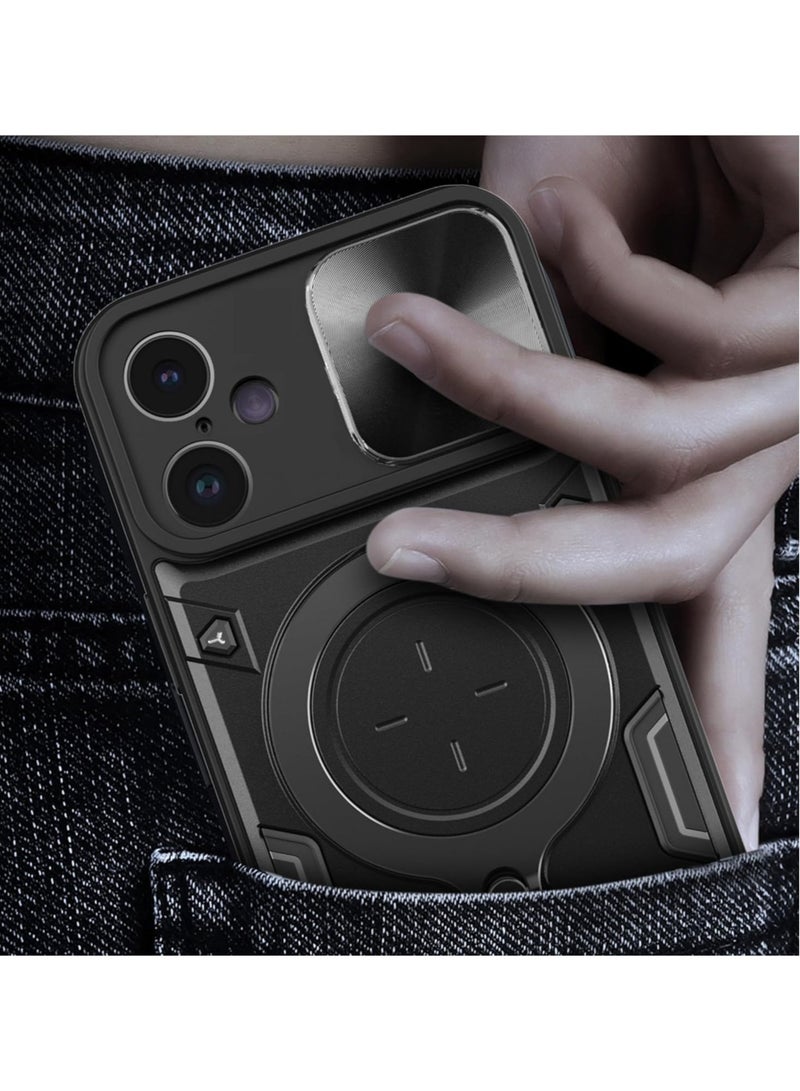 Magnetic case for iPhone 16 with sliding camera. Armored shockproof cover - Image 5