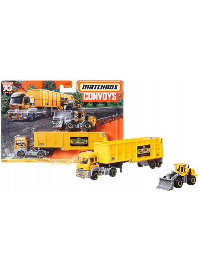 MATCHBOX Convoys Series Ford Cargo & Logger Bed, Dirt Smasher - Image 1