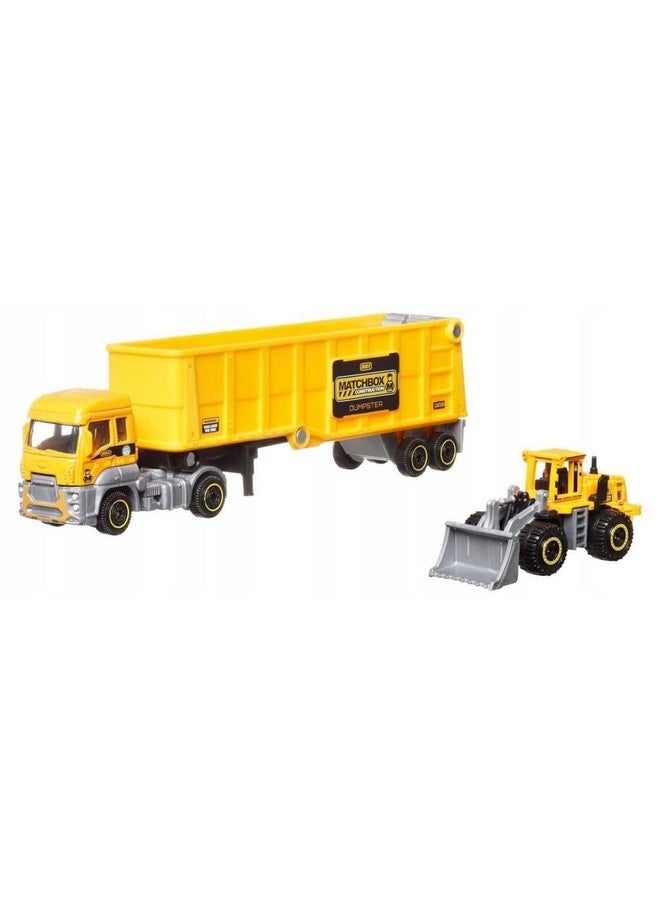 MATCHBOX Convoys Series Ford Cargo & Logger Bed, Dirt Smasher - Image 2