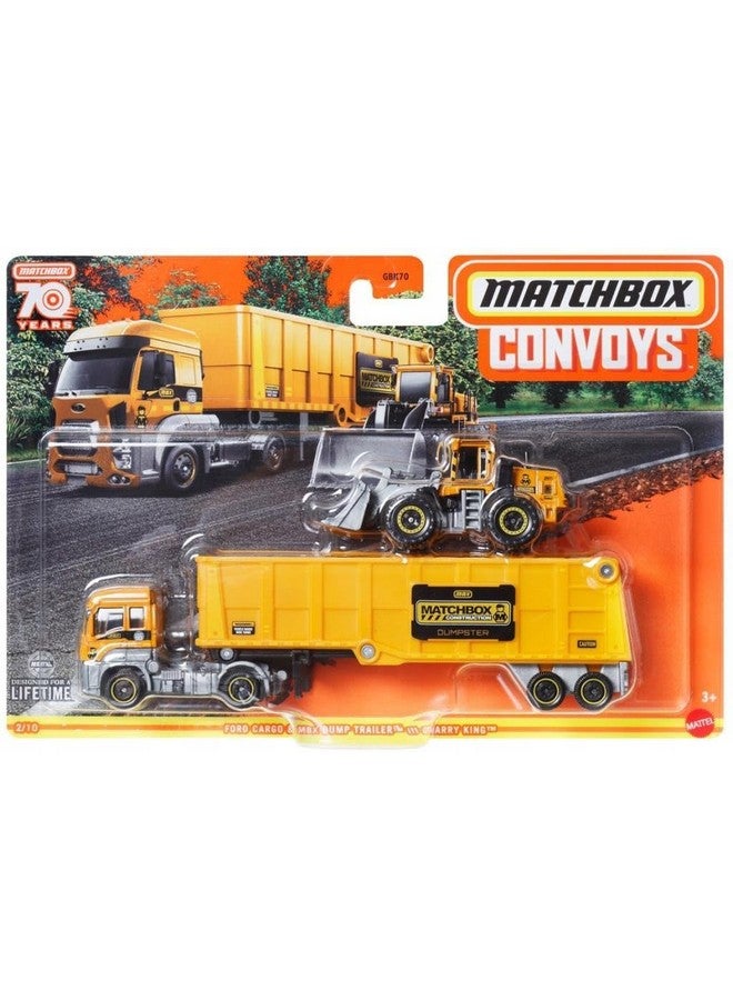 MATCHBOX Convoys Series Ford Cargo & Logger Bed, Dirt Smasher - Image 3