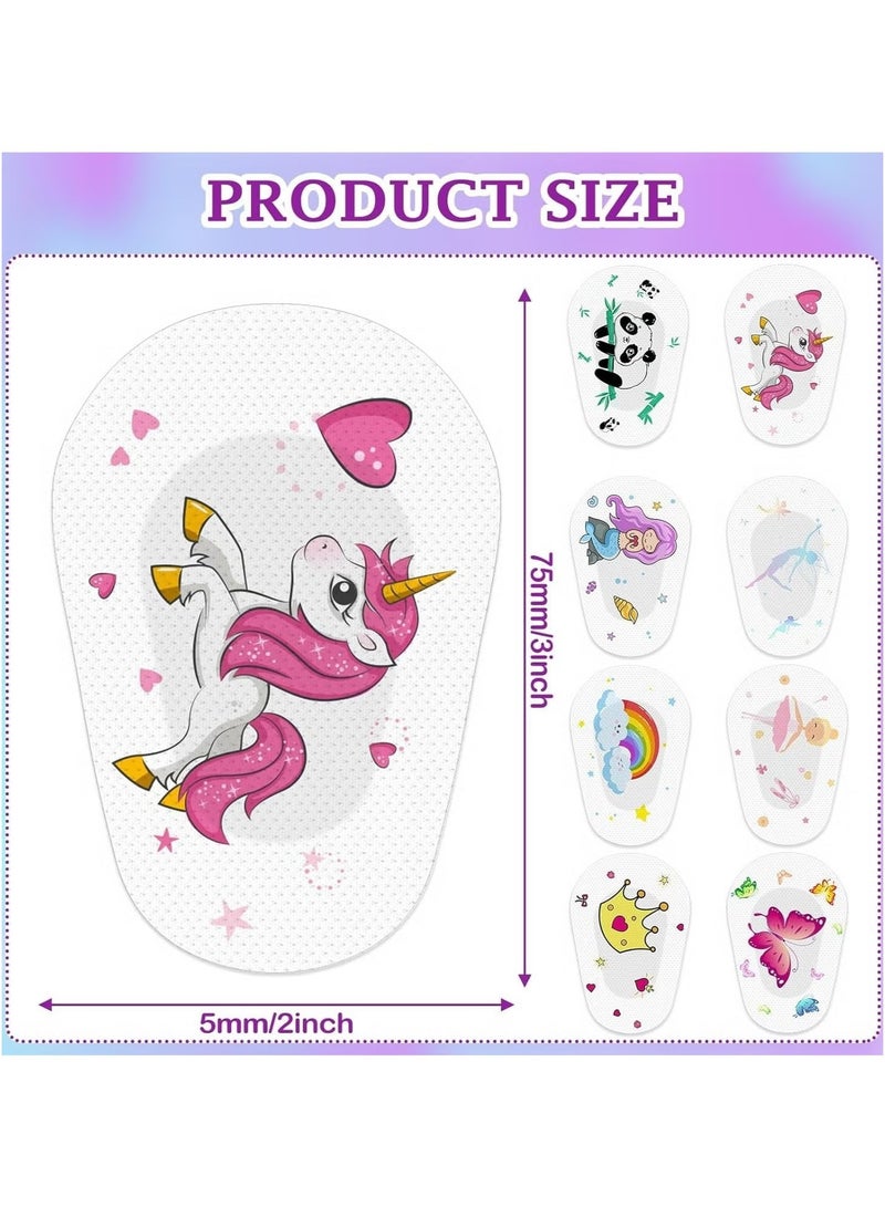 Ailily 40 Pcs Adhesive Eye Patches for Kids, 8 Fun Designs, Light Blocking, Breathable, Comfortable Eye Patch for Lazy Eye Treatment, Ideal for Boys & Girls, Regular Size (3 x 2 Inches) - Image 4