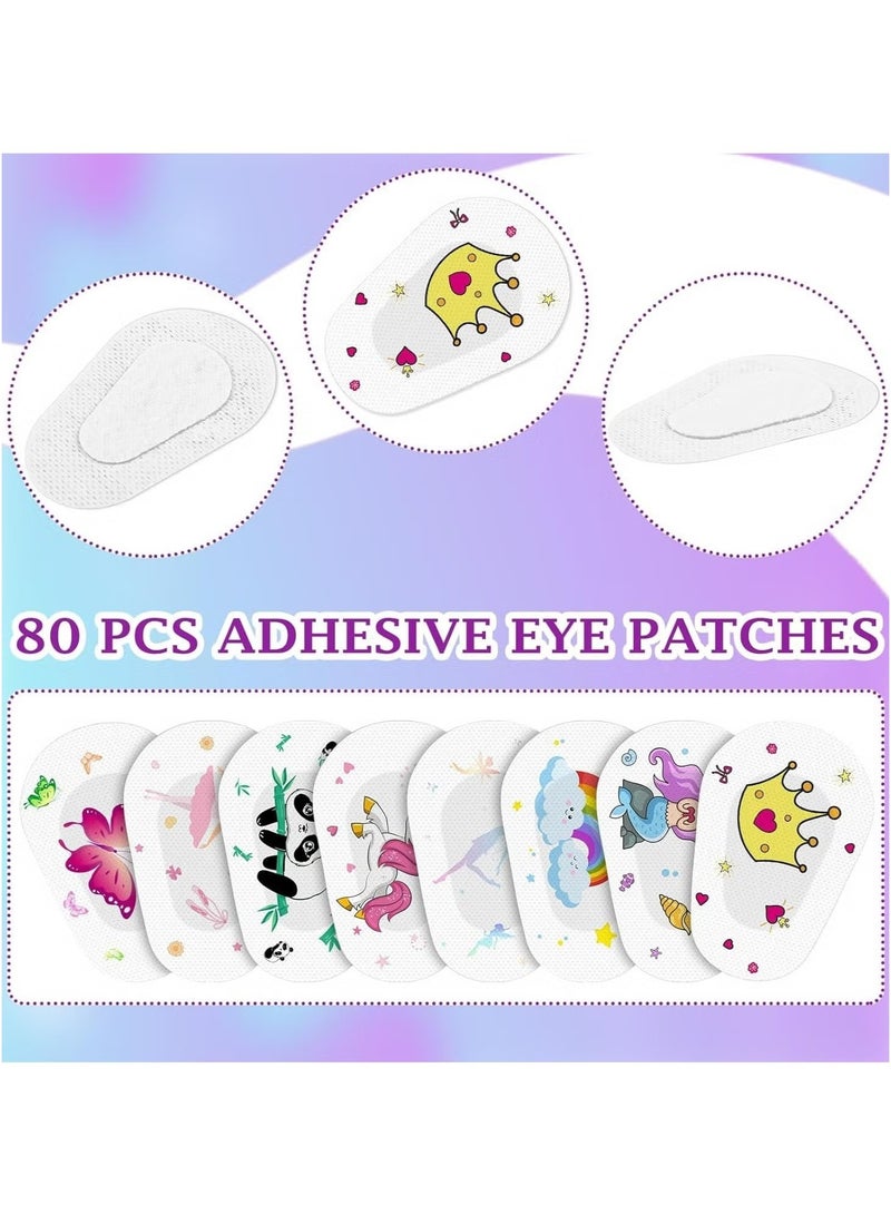 Ailily 40 Pcs Adhesive Eye Patches for Kids, 8 Fun Designs, Light Blocking, Breathable, Comfortable Eye Patch for Lazy Eye Treatment, Ideal for Boys & Girls, Regular Size (3 x 2 Inches) - Image 5