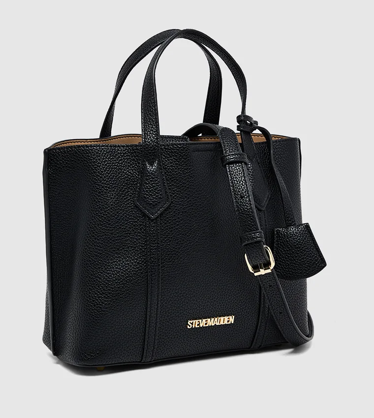 ستيف مادن AG907189-001 Black Women's Satchel Bag