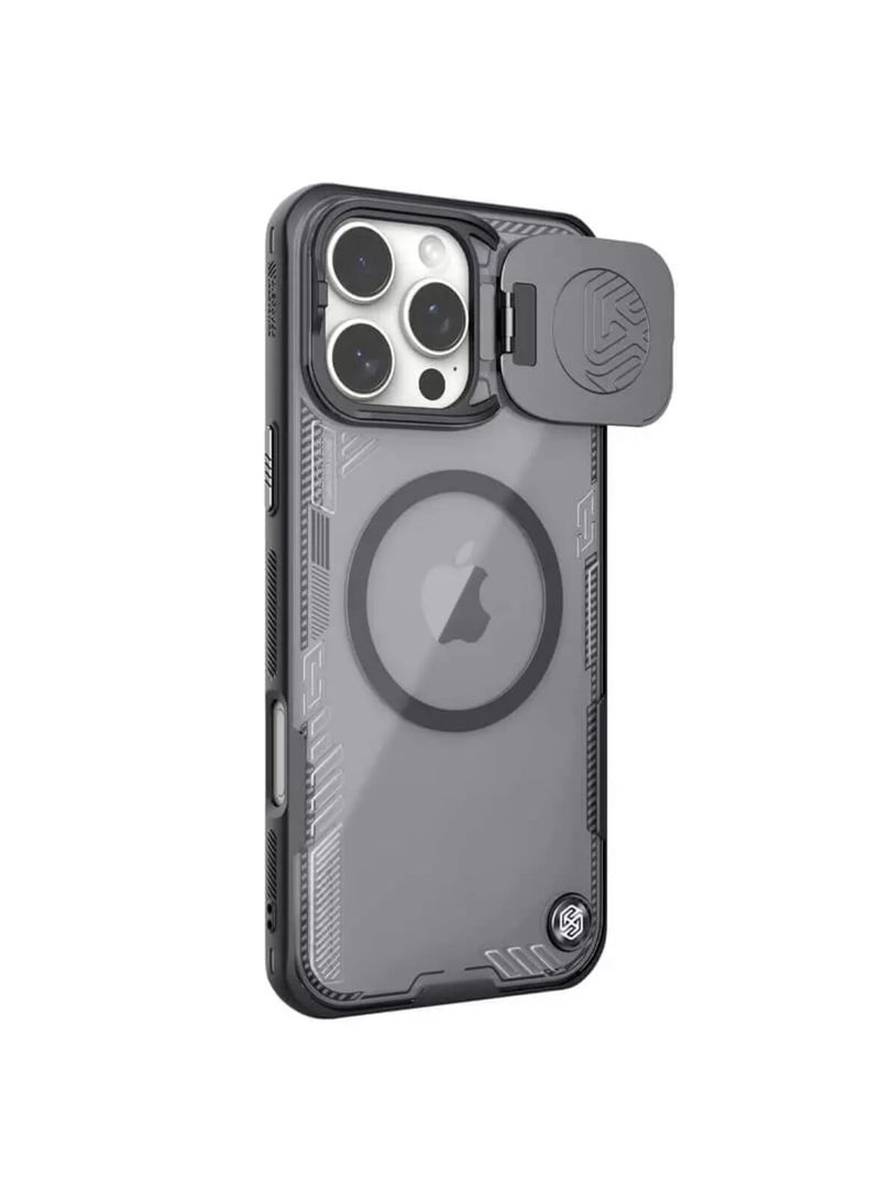 Nillkin Nillkin High Quality Iceblade Prop  Magnetic Case For Apple iPhone 16 Pro Max Black  - Image 3
