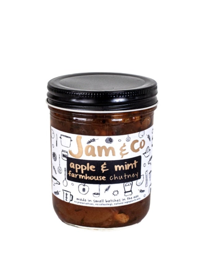 The Lime Tree Farmhouse Chutney, Apple & Mint - 300g, UAE - Image 1