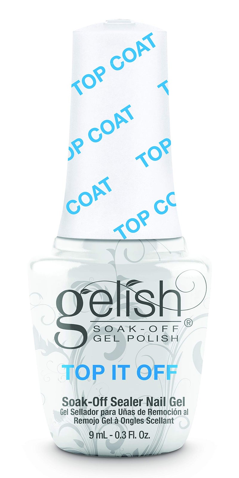 Gelish MINI Top It Off - 9ml Sealer Top Coat LED Gel Polish, High-Gloss Top Coat for Long-Lasting Shine and Durability - Perfect for Professional and At-Home Use - Image 1