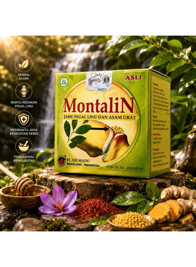 Montalin Jamu Pegal Linu dan Asam Urat Asli – Herbal Tradisional Indonesia - Image 4