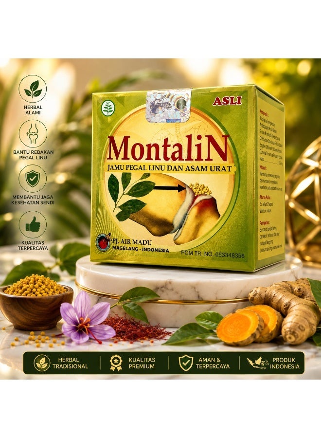 Montalin Jamu Pegal Linu dan Asam Urat Asli – Herbal Tradisional Indonesia - Image 5