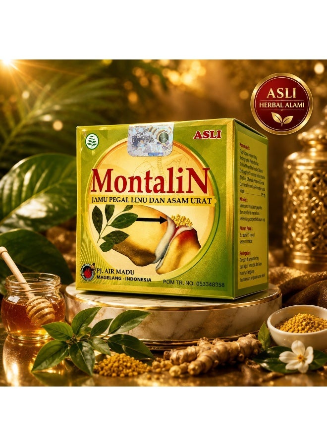 Montalin Jamu Pegal Linu dan Asam Urat Asli – Herbal Tradisional Indonesia - Image 1