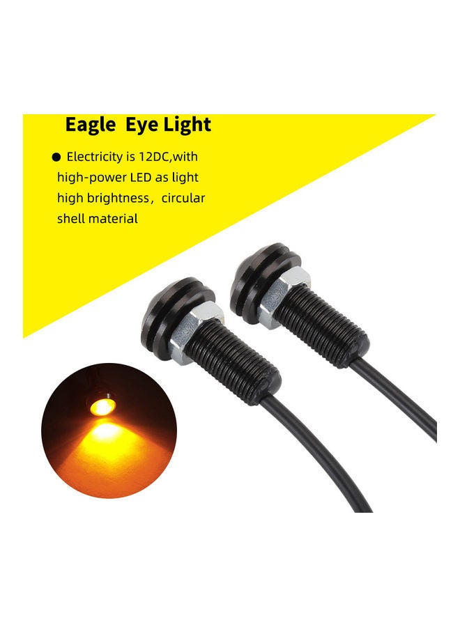 NIBEMINENT Pair Of 5 Eagle Eye Motorcycle LED Bulbs - Image 3