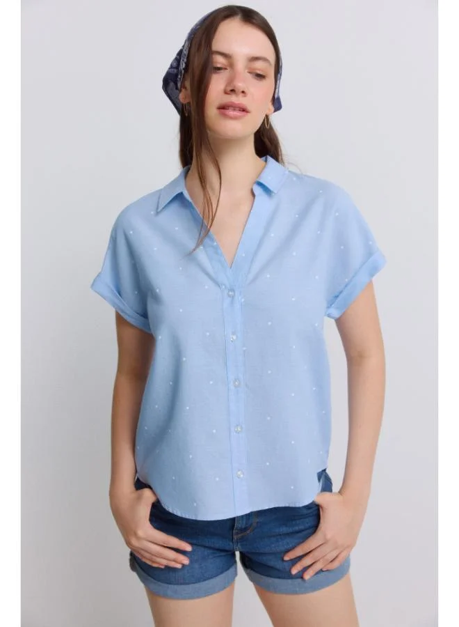 Springfield Flap collar blouse