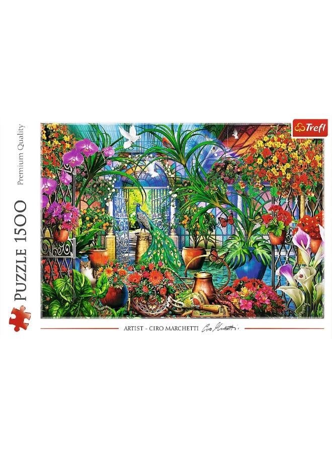 Trefl - Puzzle Secret Garden - 1500 Pieces  - 26188 - Image 2