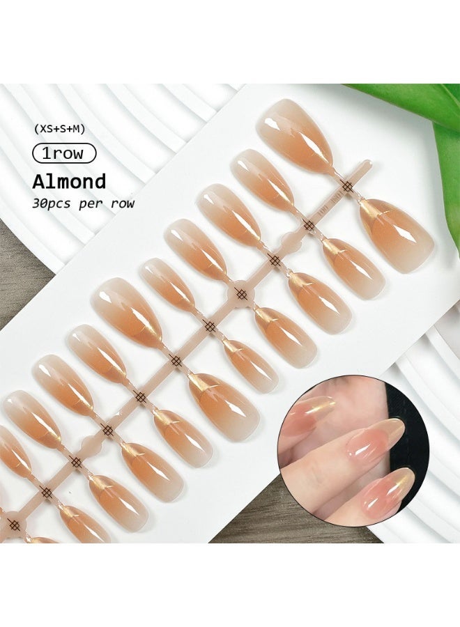 Stiletto False Nails Full Cover Soft Gel Acrylic Tips Pointy Fake Nail Artificial Fingernails Manicure Designs Decor for Women Girls Home Salon 1SHEET 24PCS - Image 3