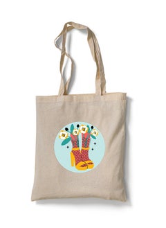 Reusable Eco-Friendly Cotton Canvas Tote Bag/ Shopping/ Shoulder Bag Heels