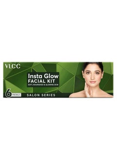 VLCC VLCC Salon Series Instaglow Facial Kit (6 Facials)(240gm+12ml)  - Image 1