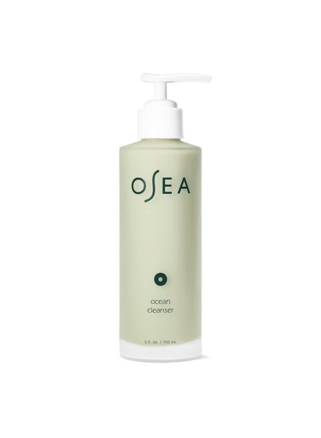 OSEA Ocean Cleanser 5 oz - Nourishing Facial Cleansing Gel - Mineral-Rich Face Wash - Gentle Face Cleanser - Clean Beauty Skincare - Vegan & Cruelty-Free Facial Wash - Image 1