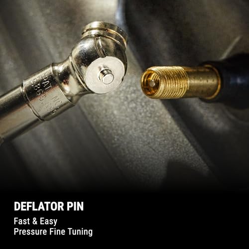 Milton S-920 Pencil Tire Pressure Gauge With Tread Depth Gauge, Built-in Deflator Valve, For Higher-Pressure Automobile Tires, Durable Plated Brass, Pressure Measured In PSI & kPa - Image 5
