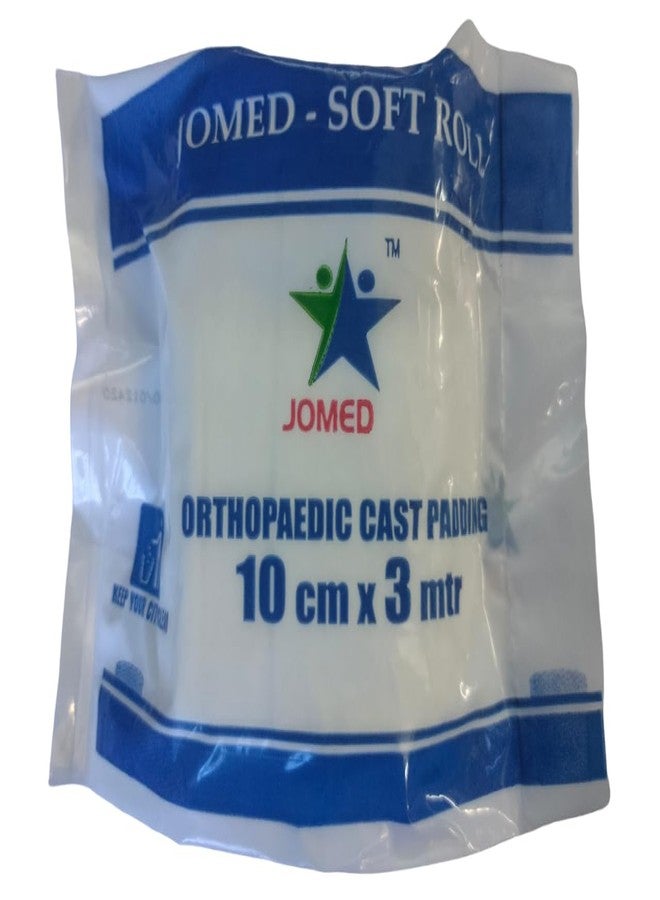 JOMED -SOFT ROLL ORTHOPAEDIC CAST PADDING 10CM X 3MTR - PACK OF 10 … - Image 1
